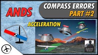 Magnetic Compass Errors Acceleration [upl. by Anuhsal377]