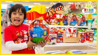 Toy Master Challenge Ryan to Toy Hunt at Target for Ryans World Beddings and Toys [upl. by Pia]