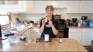 Simplest Lotion Recipe 3 Ingredients YOU can DO IT [upl. by Brina]