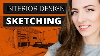 Interior Design Sketching  Complete Guide for Beginners and Pros in 2021 [upl. by Ennirac]