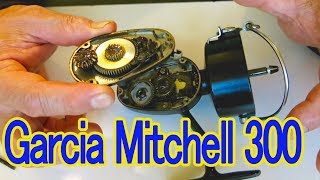 Vintage Garcia Mitchell 300 Maintenance [upl. by Mauretta]