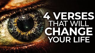 4 BIBLE VERSES that CHANGED My Whole LIFE  4 POWERFUL VERSES [upl. by Annoirb742]