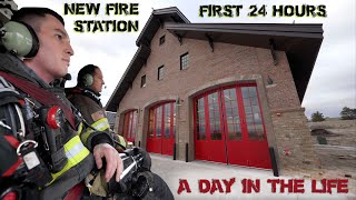 First 24 Hours in a New Fire Station  A Day in the Life [upl. by Dnumde114]