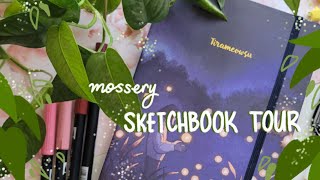 Mossery Sketchbook Tour ☆ March 2022 [upl. by Khanna]