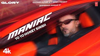 MANIAC Official Video YO YO HONEY SINGH  ESHA GUPTA  GLORY  BHUSHAN KUMAR [upl. by Alburga]