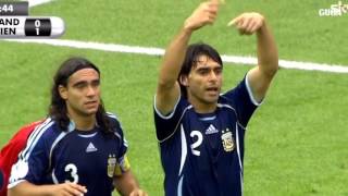 Argentina vs Germany 1 1 pen 2 4 World Cup 2006 Full Highlights HD [upl. by Eahsram]