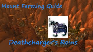 Deathchargers Reins  ULTRA FAST Stratholme Mount Farming Guide [upl. by Euqinom]