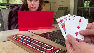 Part 1  Playing Cribbage with Two Players [upl. by Kasevich]