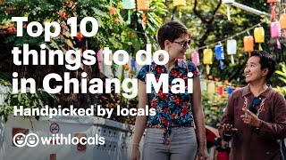 The BEST 10 Things to do in Chiang Mai 🇹🇭 Handpicked by Locals Thailand ChiangMai Travelguide [upl. by Derrej]