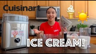 Cuisinart Frozen YogurtSorbet amp Ice Cream Maker ICE30 Series Review  NK Cookery [upl. by Auod]