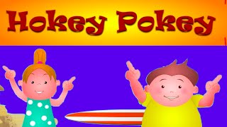 Hokey Pokey Song With Lyrics  Nursery Rhymes For Children [upl. by Jacquie2]