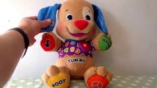 Fisher Price Singing Talking Laugh amp Learn Puppy Dog by Fisher Price [upl. by Willmert]