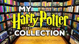 The LARGEST Harry Potter Book Collection in the World  Over 1700 Books [upl. by Belen936]