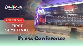 Eurovision Song Contest 2022  First SemiFinal Qualifiers  Press Conference [upl. by Briggs]