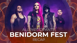 Benidorm Fest 2023 Spain  All Participants  RECAP [upl. by Sinnek]