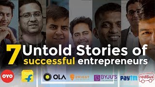 Untold Inspirational Stories of successful entrepreneurs  India [upl. by Politi]