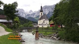 Die Wimbachklamm und die Kirche von Ramsau  Berchtesgadener Land  Reisebericht [upl. by Plato]