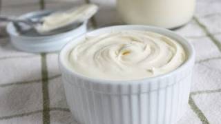 Homemade Sour Cream How to Make Creme Fraiche [upl. by Reiniar]