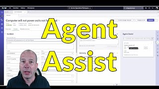 ServiceNow Agent Assist [upl. by Nyrhtakyram987]