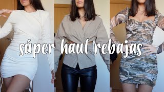 Súper HAUL REBAJAS 2022 I ZARA PULLampBEAR [upl. by Acker]