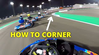 CORNERING in Karting tutorial [upl. by Antoinette]