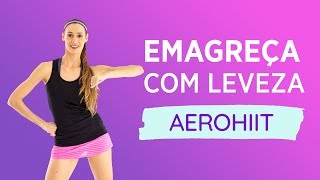 EMAGRECER EM 20 MINUTOS  AULA DE AEROHIIT [upl. by Aicen123]