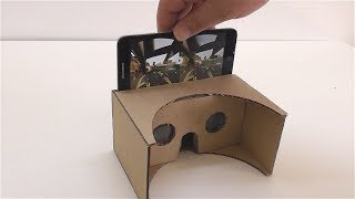 How to make a virtual reality out of cardboard [upl. by Padegs]