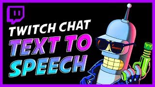 How to Text To Speech your Twitch Chat  TTS [upl. by Bowe918]