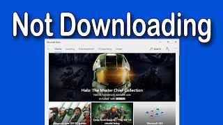 How To Fix Microsoft Store Not Downloading Apps or Games Issue [upl. by Enneire886]