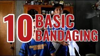 Bandaging Techniques  Tutorial On How To Do Basic Bandaging [upl. by Hyatt]