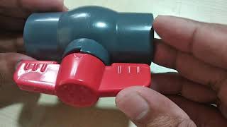 PVC Ball Valve  How It Works [upl. by Elane467]