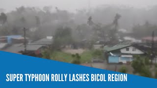 Super Typhoon Rolly lashes Bicol Region [upl. by Amitaf151]