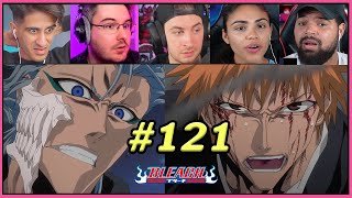 BLEACH EP121  GRIMMJOW VS ICHIGO  Reaction Mashup [upl. by Goldie]