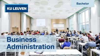 Bachelor of Business Administration  Brussels  KU Leuven [upl. by Narok]