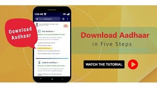 TUTORIAL Download Aadhaar 2024  StepbyStep Guide [upl. by Ailemap]