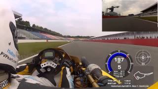 Superkart  Hockenheim Ring  April 2014  Race 1 [upl. by Mccowyn365]