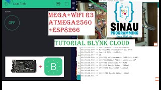 BLYNK ON MEGAWiFi R3 ATmega2560ESP8266 [upl. by Leciram]