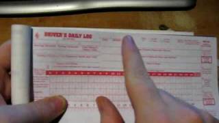 Introduction to Trucking  Drivers Daily Log [upl. by Fabyola376]