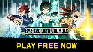 MY HERO ULTRA RUMBLE â€” Launch Trailer [upl. by Newsom]