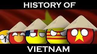 COUNTRYBALLS History of Vietnam [upl. by Divadnoj]