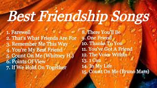 BEST FRIENDSHIP SONGS  NONSTOP [upl. by Ydner]