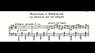 モンタギュー家とキャピュレット家（プロコフィエフ）Prokofiev  Montagues and Capulets  Romeo and Juliet  pianomaedaful [upl. by Theola895]