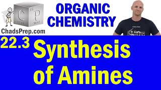 223 Synthesis of Amines  Organic Chemistry [upl. by Seadon]