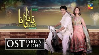 Tanaa Banaa  OST  Lyrical Video  Digitally Presented By OPPO  HUM TV  Drama [upl. by Graig]