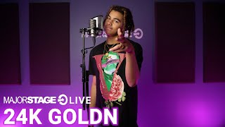 24KGOLDN  VALENTINO  MAJORSTAGE LIVE STUDIO PERFORMANCE [upl. by Nnylesor]