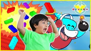 Roblox Doomspire BrickBattle Daddy Found Us  Lets Play with Ryan ToysReview Vs Big Gil [upl. by Dearman]