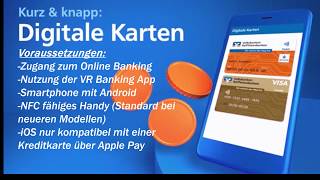 Einrichtung digitale Karte VR  Banking App [upl. by Barbour]