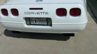 C4 Corvette LT1 with LT4 Hot Cam exhaust sound [upl. by Andryc98]