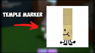 How to Get quotTemple Markerquot  ROBLOX FIND THE MARKERS [upl. by Bergren138]