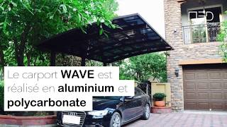 Carport design WAVE aluminium [upl. by Cliffes970]